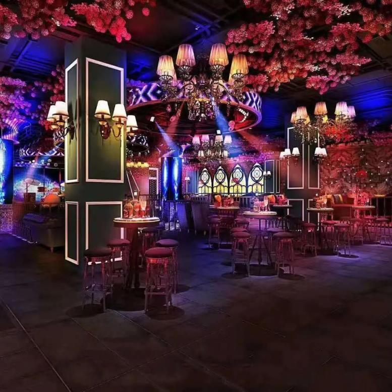 200平重慶酒吧裝修效果圖，12萬搞定裝修